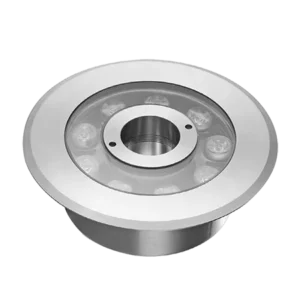 Underwater fountain light, recessed stainless steel, 6W/12W/18W/24W